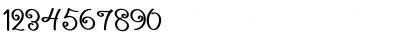 Download POP CORN Regular Font Numeric Preview