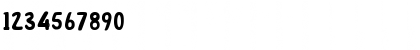 Download Potato Regular Font Numeric Preview
