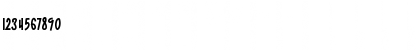 Download Pukis Regular Font Numeric Preview
