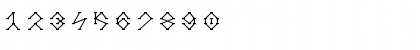 Download Pulstar Regular Font Numeric Preview