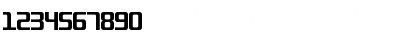 Download QUUB Bold Font Numeric Preview