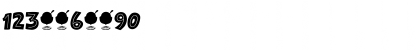 Download Raspberry Sherbet Inline DEMO Regular Font Numeric Preview