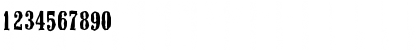 Download ColonelAntique Bold Font Numeric Preview