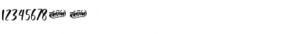 Download Romantics Regular Font Numeric Preview