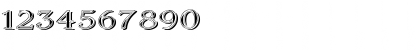 Download Coltaine No 2 Regular Font Numeric Preview