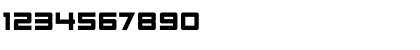 Download R-Spectr Regular Font Numeric Preview
