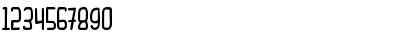 Download Savourer Regular Font Numeric Preview