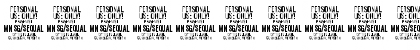 Download Sequal Bold PERSONAL USE Regular Font