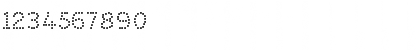 Download Paltime Dot Font Numeric Preview