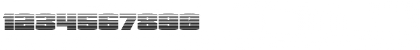 Download Team Galaxy Gradient Regular Font Numeric Preview