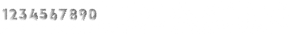 Download Unique Line Regular Font Numeric Preview