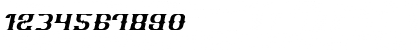 Download Vintage Postcard Italic Font Numeric Preview