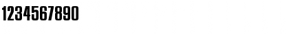 Download CommadorWide Normal Font Numeric Preview