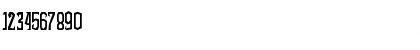 Download WOLFA Regular Font Numeric Preview