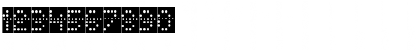 Download Papertape Regular Font Numeric Preview