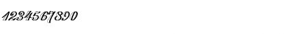 Download CommercialScrDRe1 Regular Font Numeric Preview