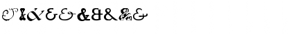 Download Ampersands One Regular Font Numeric Preview
