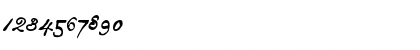Download Archive Autograph Script Regular Font Numeric Preview