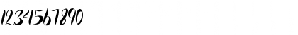 Download Art Valentine Regular Font Numeric Preview
