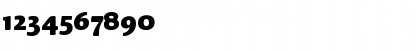 Download AstaSansBlackA1 Regular Font Numeric Preview