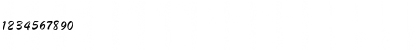 Download Betharie Regular Font Numeric Preview