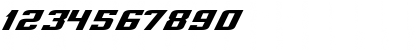 Download BostonCollegeEagles Regular Font Numeric Preview
