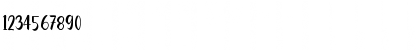 Download Breadness Regular Font Numeric Preview