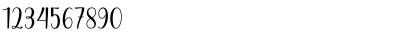 Download Bunny Honey Regular Font Numeric Preview