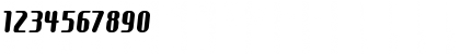 Download Comons Bold Font Numeric Preview