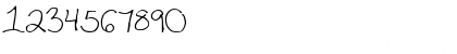 Download GFYKimberly Regular Font Numeric Preview