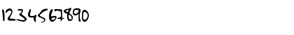 Download Parne Regular Font Numeric Preview