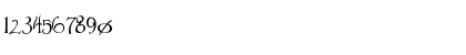 Download Parseltongue Regular Font Numeric Preview