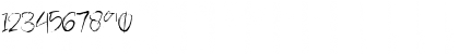 Download Pollutant Regular Font Numeric Preview