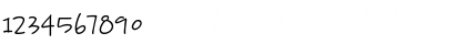 Download PoobyrdHMK Regular Font Numeric Preview