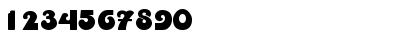 Download PartiteDisplaySSK Regular Font Numeric Preview