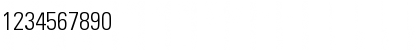 Download PartnerCondensedLight Normal Font Numeric Preview