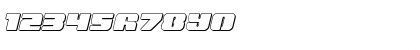 Download Capricus Outline Semi-Straight Outline Font Numeric Preview