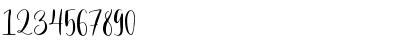 Download Winterhome Regular Font Numeric Preview