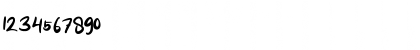 Download Adabe Regular Font Numeric Preview