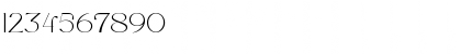 Download allright Regular Font Numeric Preview