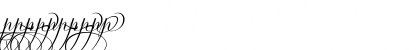 Download Ambassador Script Ends IV Regular Font Numeric Preview
