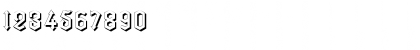 Download ArrowheadLakeSunlit Regular Font Numeric Preview