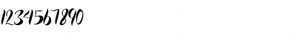 Download Art Valentine Regular Font Numeric Preview