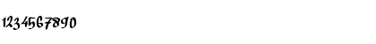 Download a Asalkan Regular Font Numeric Preview