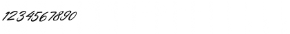 Download Extendo Italic Regular Font Numeric Preview