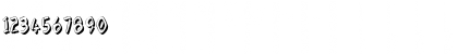 Download Pastern Regular Font Numeric Preview