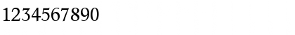 Download ConcordeBE Roman Font Numeric Preview