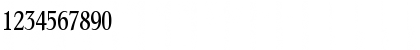 Download ConcordeNova Roman Font Numeric Preview