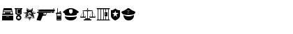 Download Police Department Regular Font Numeric Preview