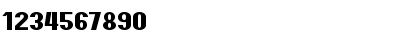 Download prazo Regular Font Numeric Preview